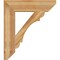 Ekena Millwork Olympic Slat Rough Sawn Bracket, Western Red Cedar, 6"W x 28"D x 32"H BKT06X28X32OLY06RWR - alternate 4